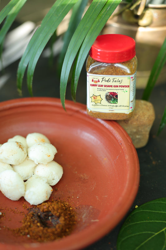 Curry Leaf Sesame Idly Podi
